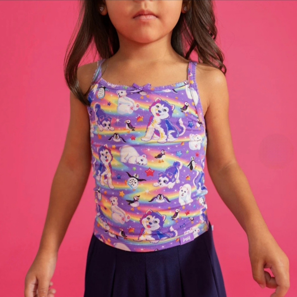 Posh Peanut Lisa Frank Tikanni Picot Cami 3T/4T NIB